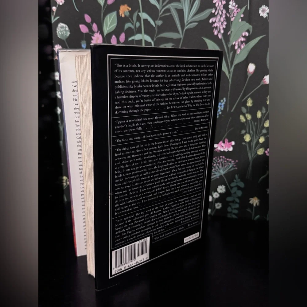 A Heartbreaking Work of Staggering Genius by Dave Eggers hardback book EUC